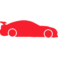 icon car red